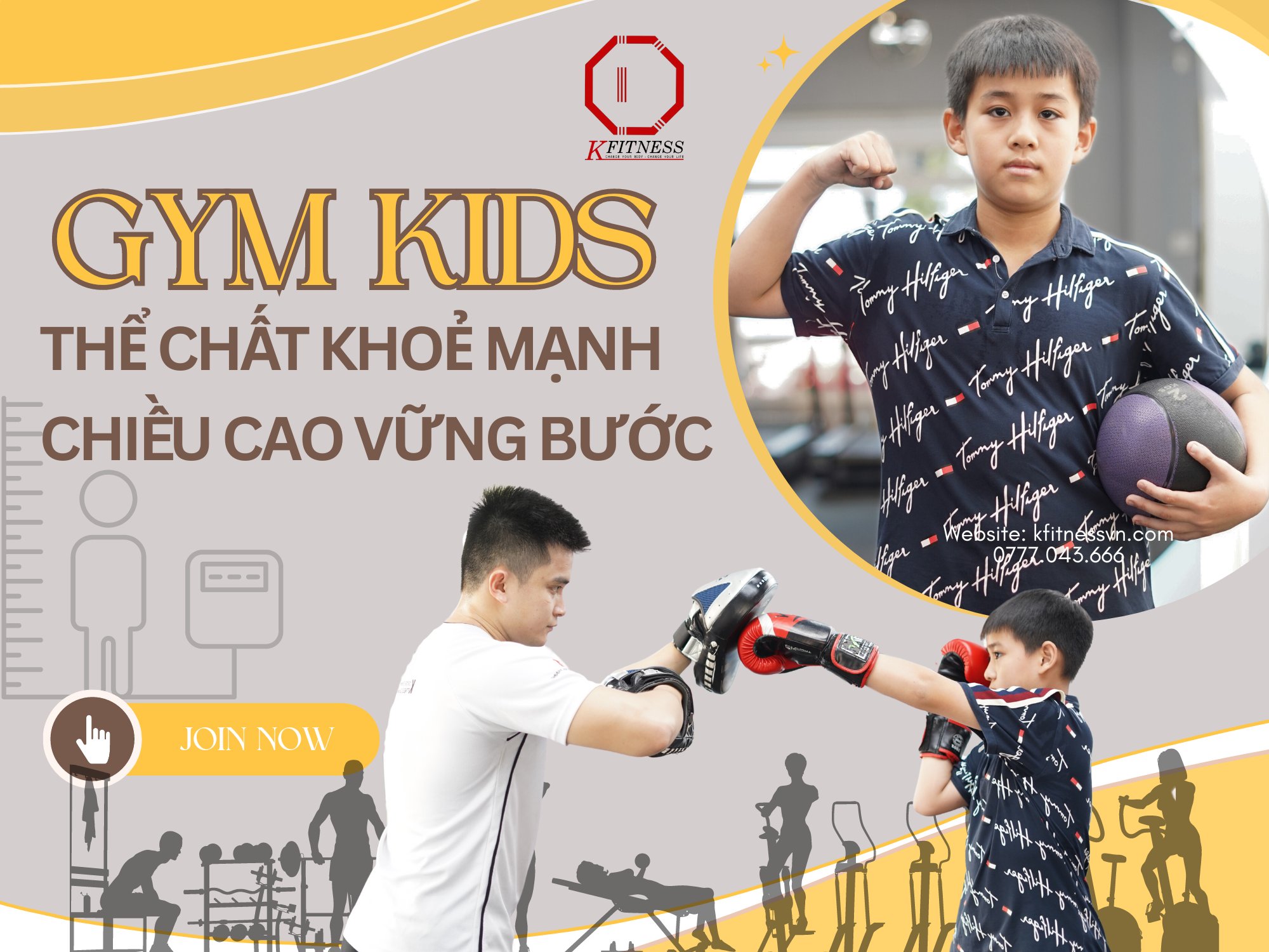 Gym Kids - Giải Pháp Hoàn Hảo Cho Các Bạn Nhỏ Hiện Nay