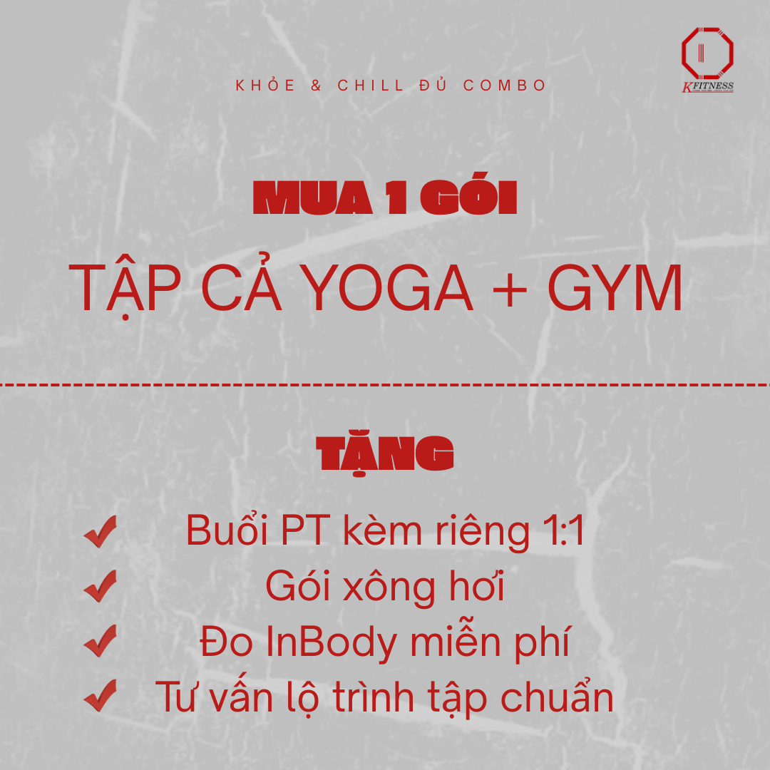 Trải nghiệm Yoga tại K-FITNESS Đà Nẵng